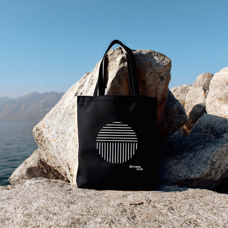 Peaceful AF Tote Bag – Dermazen