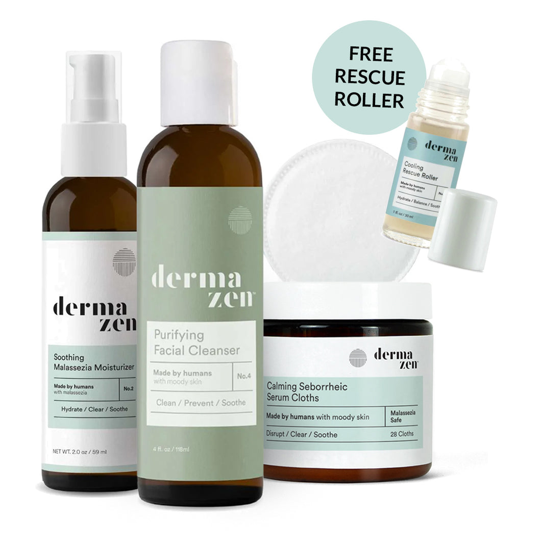 Face Relief System With Rescue Roller